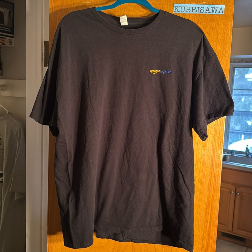 Amazon Logistics AMZL 2XL Short Sleeve Black T-Shirt XXL